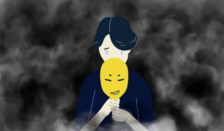 ilustración de ansiedad y depresión