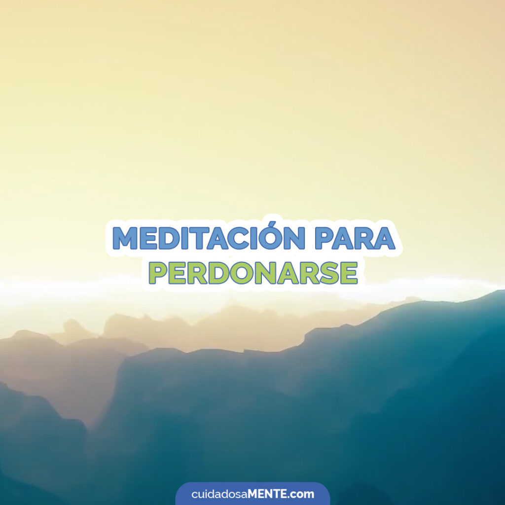 Meditación para perdonarse a uno mismo