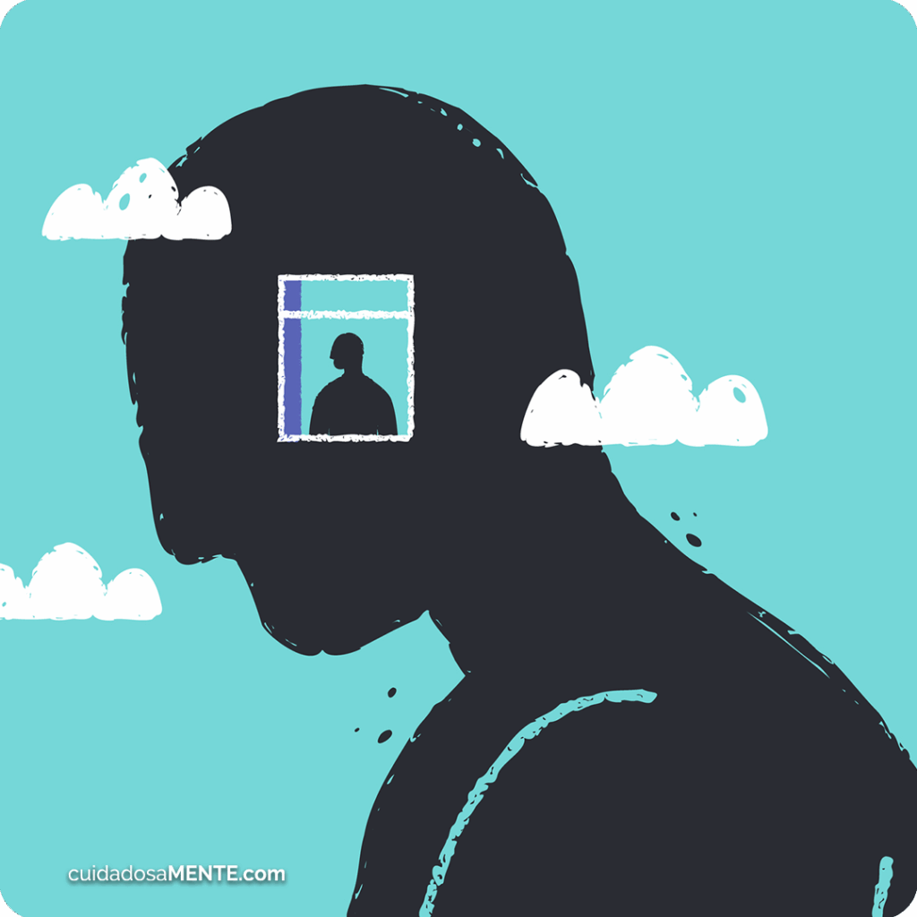 Persona ilustrativa representando el duelo